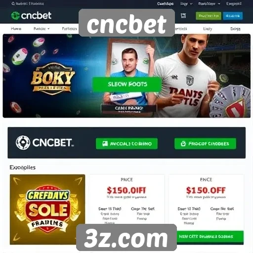 Novidades em promoções no site CNCBet